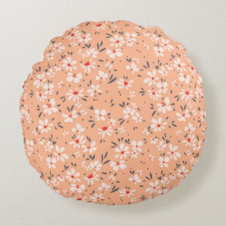 Almofada Redonda Cute floral pattern in the small flower. Ditsy pri