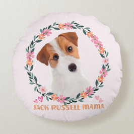 Almofada Redonda Cute Jack Russell Terrier - Jack Russell Mama