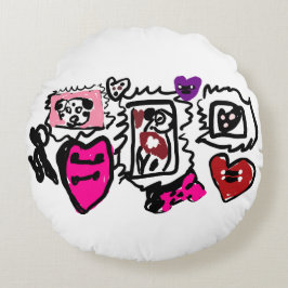 Almofada Redonda Dalmatian lovely 