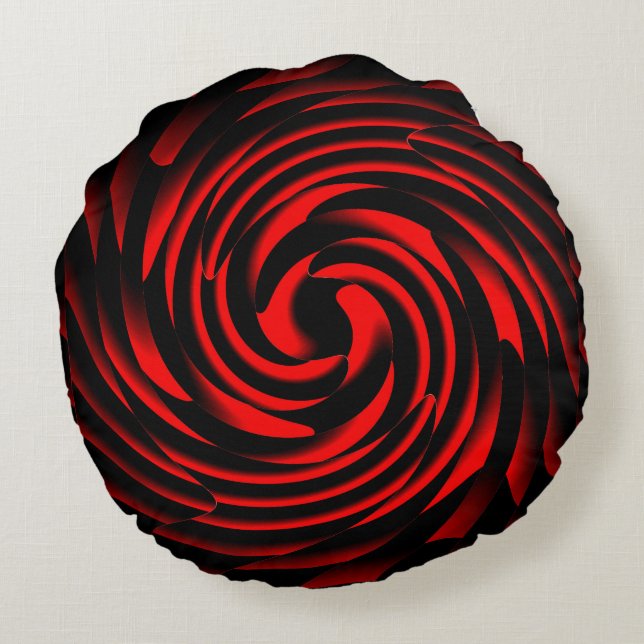 Almofada Redonda Dança dos elementos do fogo (Verso)