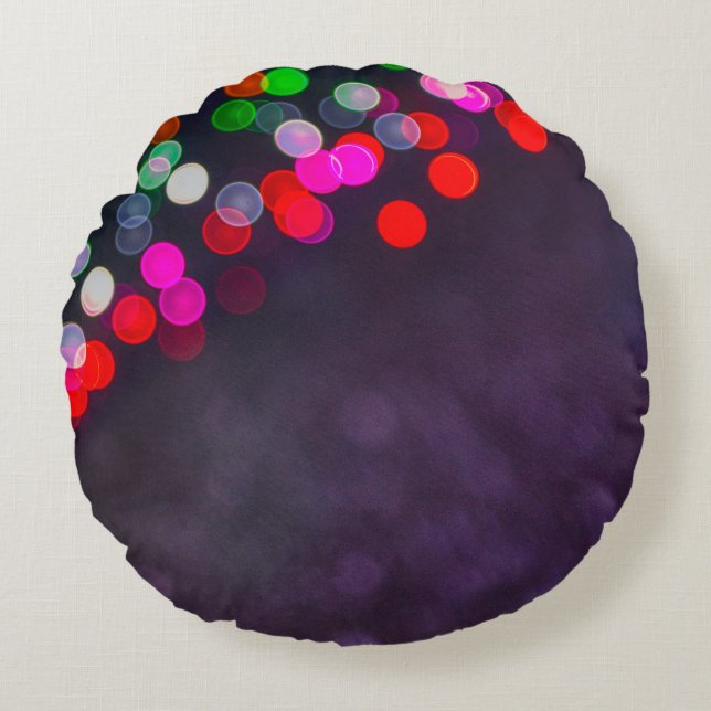 Almofada Redonda Dark and light (Frente)