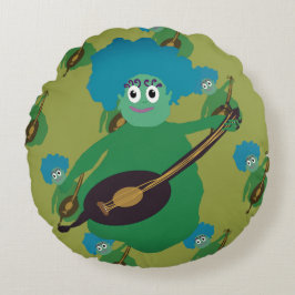 Almofada redonda de querido noturno