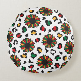 Almofada Redonda Décima Junta celebra a história negra da família m