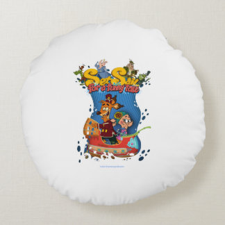 Almofada Redonda Definir vela para uma mesa engraçada