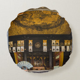 Almofada Redonda Dentro Konchi-In templo, Quioto