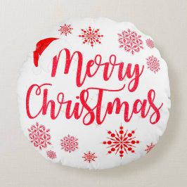 Almofada Redonda Desejos Festivos