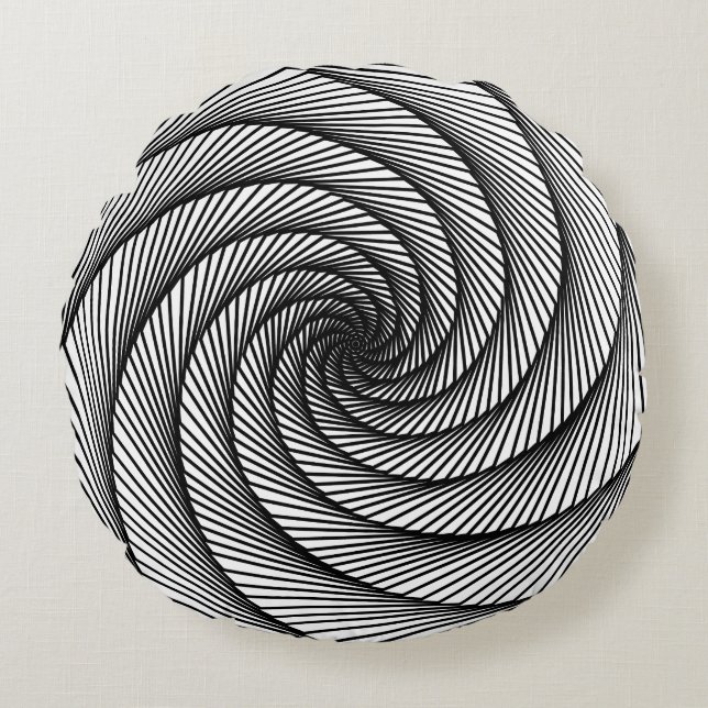 Almofada Redonda desenho geométrico italianoFreaks (Frente)