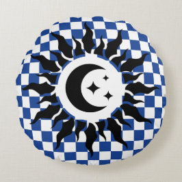 Almofada Redonda desenho geométrico italianoFreaks