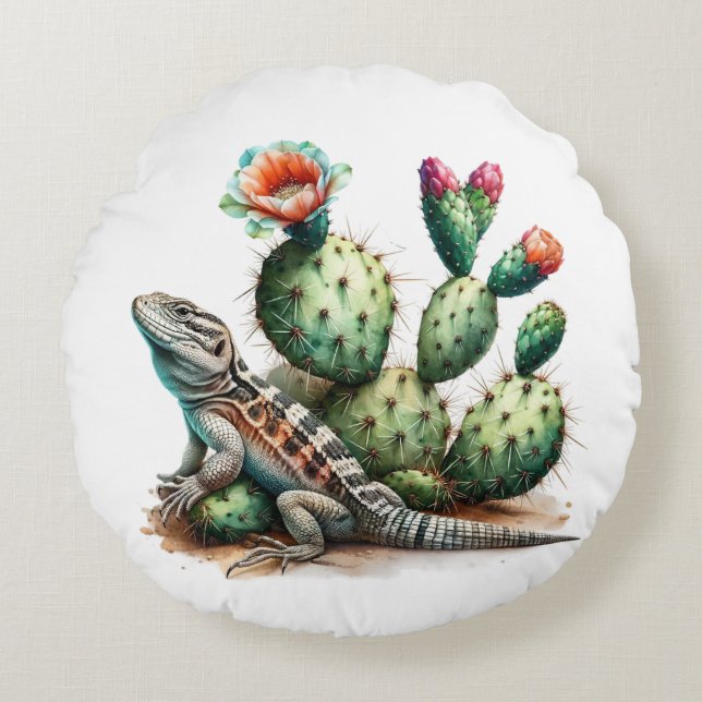 Almofada Redonda Desert Retreat Pillow (Frente)