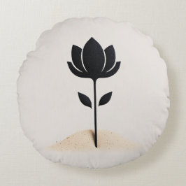 Almofada Redonda design de abstrato