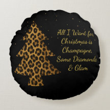 Design de árvore de leopardo para férias chiques