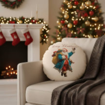 Design de Natal Personalizado com Papai Noel Vinta