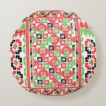 Design do bordado palestino Tatreez impresso