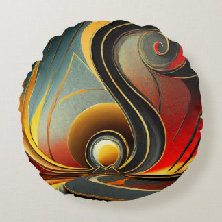 Almofada Redonda Design mais recente do rico impresso