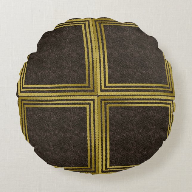 Almofada Redonda Designs redondos incríveis e exclusivos no Zazzle (Frente)