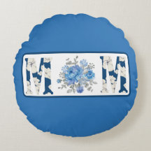 Dia de as mães Blue Floral Mãe