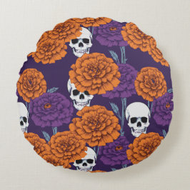 Almofada Redonda Día de Muertos