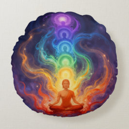 Almofada Redonda Die 7 Chakren
