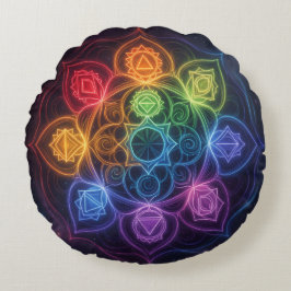 Almofada Redonda Die 7 Chakren´3