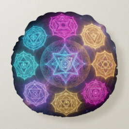 Almofada Redonda Die 7 Chakren´6