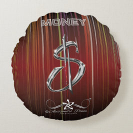 ALMOFADA REDONDA DINHEIRO