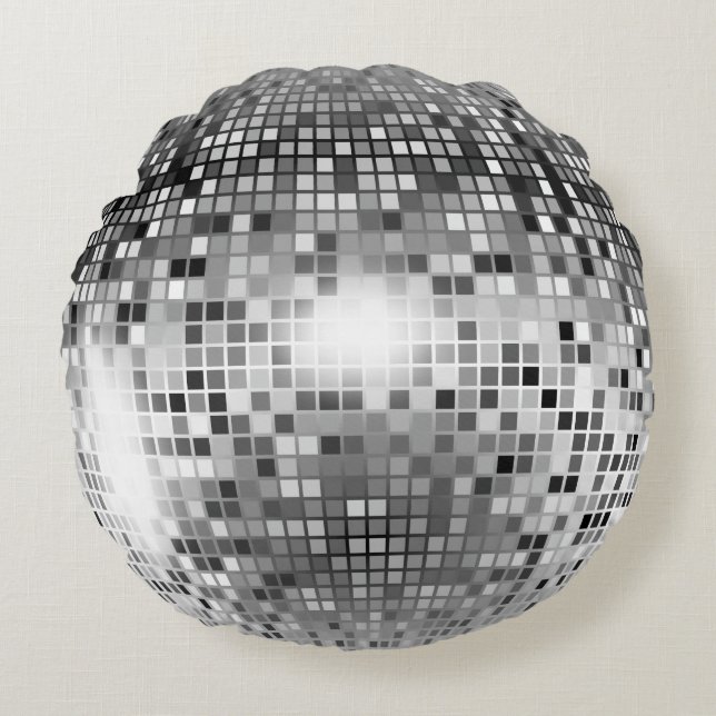 Almofada Redonda Disco Ball (Frente)
