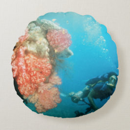 Almofada Redonda Divisor Scuba Personalizado