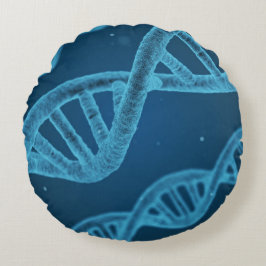 Almofada Redonda DNA Double Helix