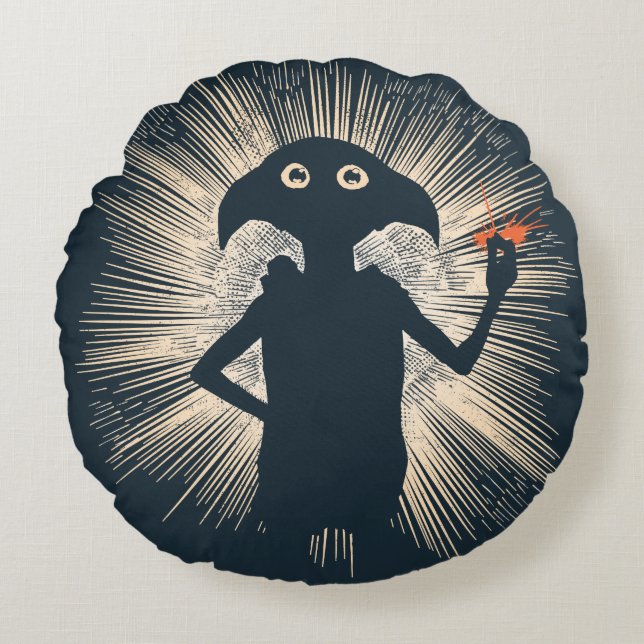 Almofada Redonda Dobby Casting Magic (Frente)