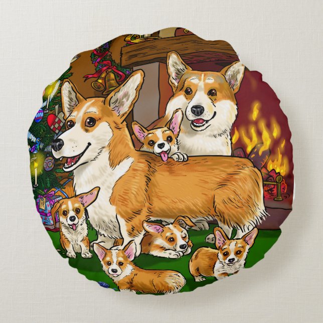 Almofada Redonda Dois lados (Verso)