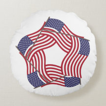 Dois lados Designs com bandeira Patriótica America