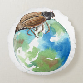 Almofada Redonda Dominion do besouro