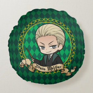 Almofada Redonda Draco Malfoy do Anime