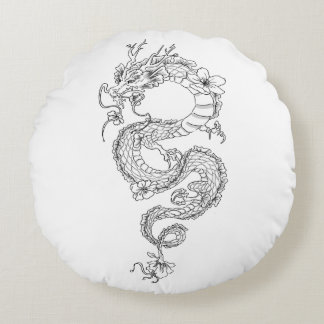 Almofada Redonda Dragon
