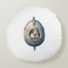 Almofada Redonda dragon egg cushion