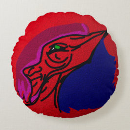 Almofada Redonda Dragon Fashionista