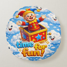 Almofada Redonda Dreamy sky high