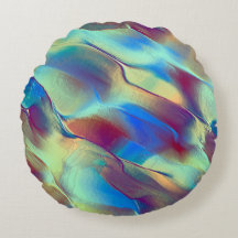 Duna rochosa de cor gradiente com brilho macio