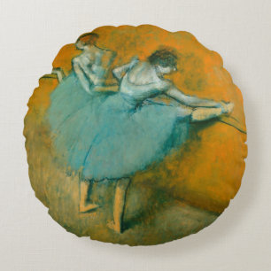 Almofada Redonda Edgar Degas Dançarinas na Barra Impressão: Arte de