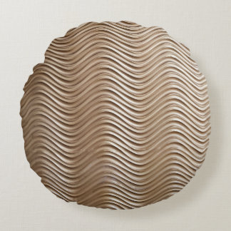 Almofada Redonda Edifício de betão branco