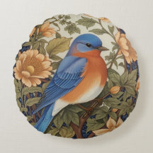 Elegante Bluebird Oriental William Morris Inspirou