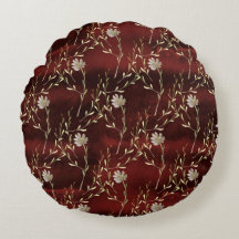 Elegante Burgundy Floral