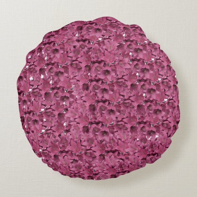 Almofada Redonda Elegante Home Décor Design (Verso)