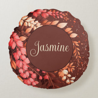 Almofada Redonda Elegante Laburnum Cascade