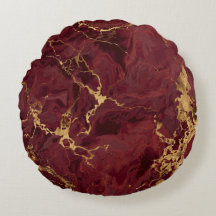 Elegante Luxo Moderno Mármore Dourado Burgundy