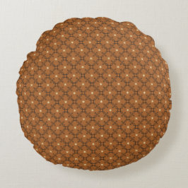 Almofada Redonda Elegante vintage quatrefoil Beethoven cobrir CC125