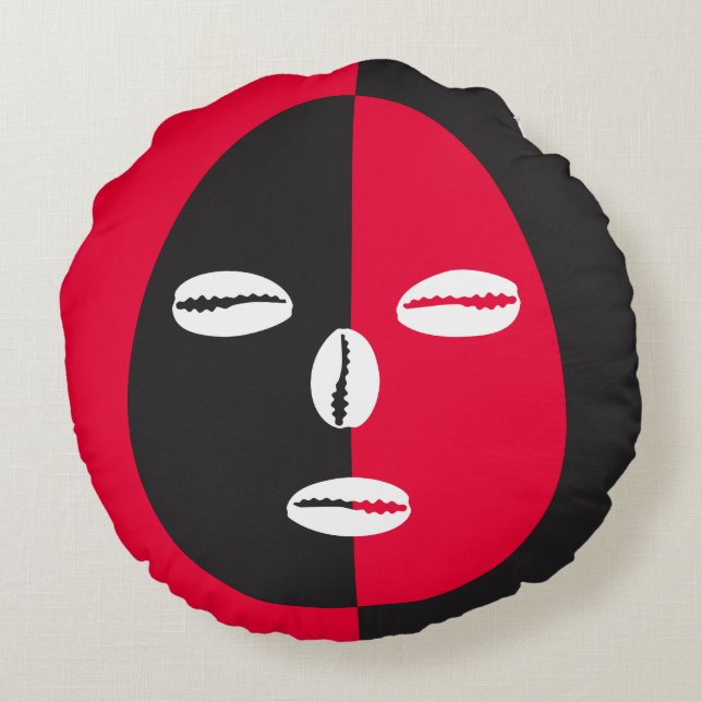 Almofada Redonda Eleggua 2 Face (Verso)