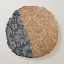 Almofada Redonda Elementos Ornamentais de luxo