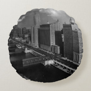 Almofada Redonda Em novembro de 1939: A cidade de Chicago