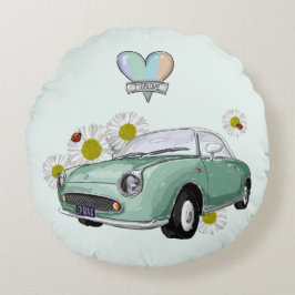 Almofada Redonda Emerald Green Figaro round pillow